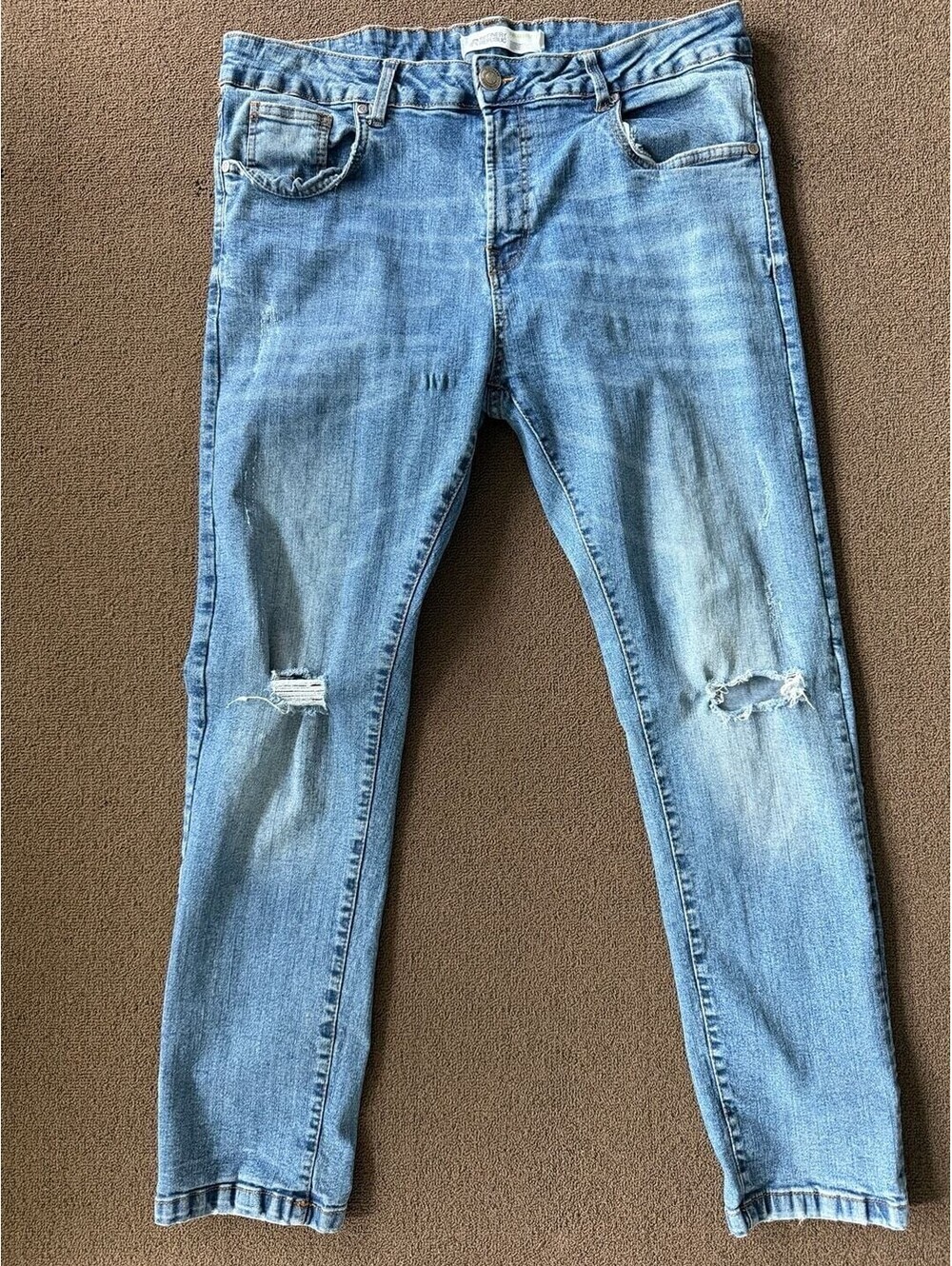 Refinery Republic Distressed Slim Fit Jeans 36x29